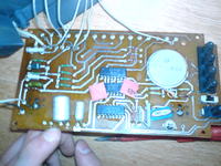 Zegarek Cyfrowy Rosyjski, dziwnie mruga, nie da się ustawić.