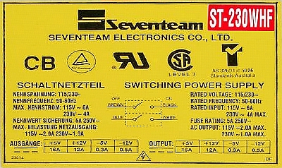 Seventeam model: ST-230WHF zwarte tranzystory 2SC2810 naprawa w formie ćwiczenia