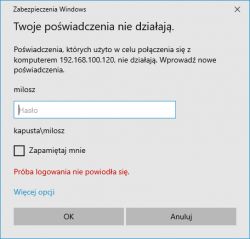 Windows 10 Remote Desktop - Your credentials are not working