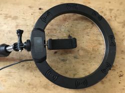 Telefon jako "mikroskop" i lutowanie TQFP - prezentacja video, krok po kroku