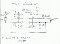 Generator 555 - brak reakcji na regulację potencjometrem, stała częstotliwość 2.7 kHz