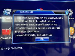 Czarny ekran i komunikat na rejestratorze PROTEC XVR - przyczyny i możliwe rozwiązania