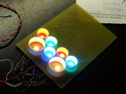 LED-Piktogramme (Anzeigen von Symbolen auf der Frontplatte)