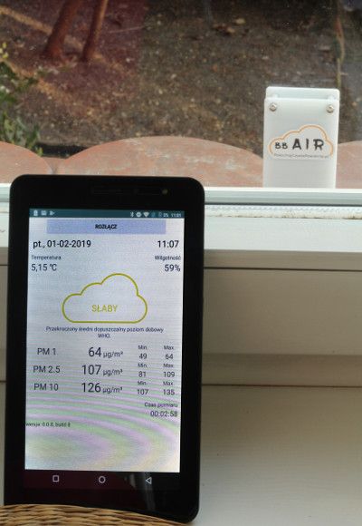 UPDATE 2 - Precyzyjny, bezprzewodowy sensor smogu PM10, PM2.5,PM1