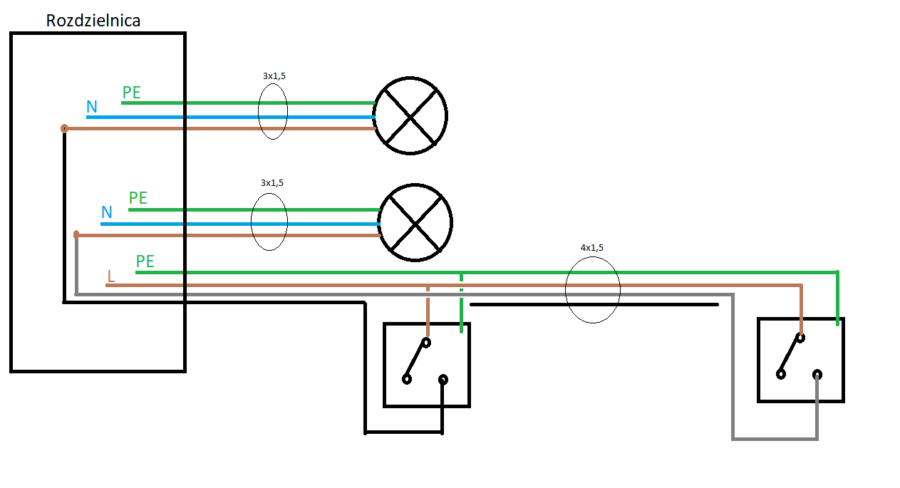 Understanding Star Wiring Diagram: Focal Point, Light Points, and Cable ...