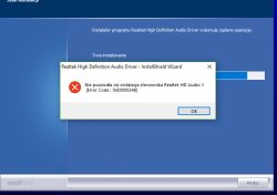 MSI GV72 8RD - Sterowniki audio, złośliwy mikrofon i słuchawki.