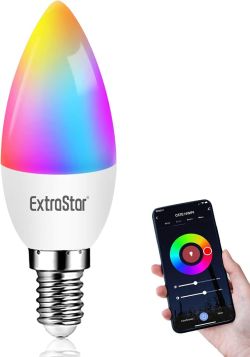 Żarówka świecowa EXTRASTAR E14 z efektem migotania [BK7231N] z OpenBeken i Cloudcutter