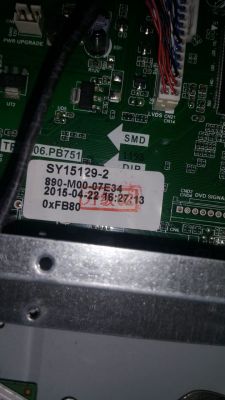 Orion CLB40B911 TV Firmware Search: TP.S506.PB751 Board, Photos Included