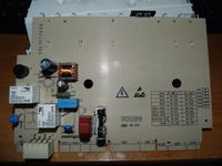 Siemens S9VT1S - Uszkodzony triak i tranzystor sterujący.