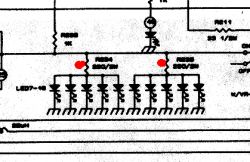 Zwiększenie jasności podświetlenia potencjometrów i guzików w radiotelefonie Alan 28