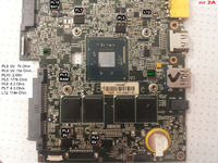 Lenovo IdeaPad Flex 10 - Płyta po innym serwisie, martwa, brak 3 i 5V