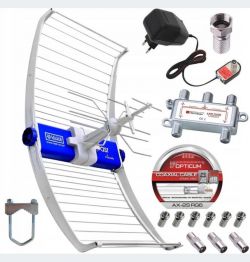 Amatorskie pytanie o instalację antenową: Zasilacz 12V 300mA, brak sygnału, kondensator