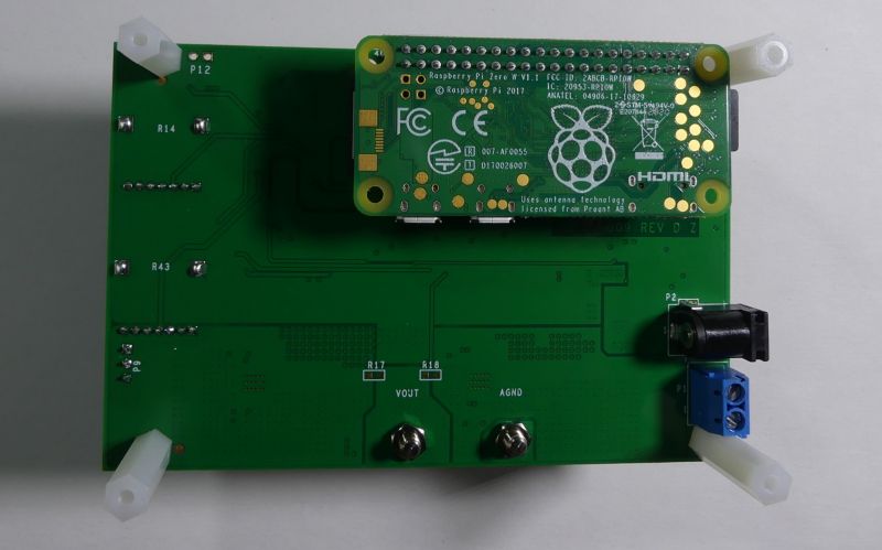 Zasilacz warsztatowy z RPi Zero - CN0508 od Analog Devices - uruchomienie, test