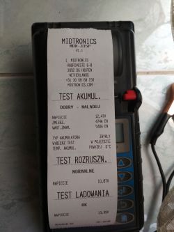 [Sprzedam] Sprzedam tester akumulatorów MIDTRONICS MDX-335P (używany-w pełni sp