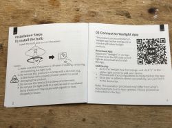 Yeelight GU10 Smart Bulb W1 350lm YLDP004-A - wnętrze, moduł WiFi