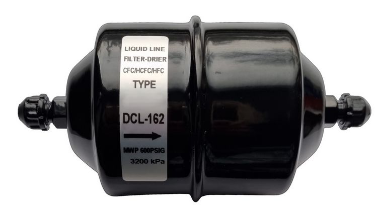 Filtr-odwadniacz DCL-162 do linii cieczy w systemach chłodniczych