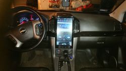 Chevrolet Captiva-wymiana fabrycznego ekranu nawigacji i radia na system android