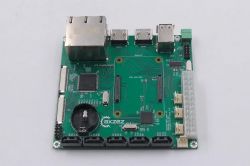 Płytka bazowa dla Raspberry Pi CM4 z wyjściami SATA, GbE, i portem RS-485