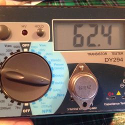 Digital Transistor DC Parameter Tester DY-294. Opis wrażeń, wady i zalety.