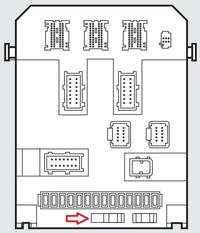 Scudo MK2 - Bezpiecznik "PARK/USER", ciągły pobór 250mA