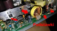 Reparatur der Impulsstromversorgung in der Alesis M1 Active Mk2 Säule