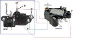 Alternator BOSH Seat Leon 1.9 TDI / Regulator napięcia VALEO Renault Megane 1.6 Alternator BOSH Seat Leon 1.9 TDI / Regulator napięcia VALEO Renault Megane 1.6