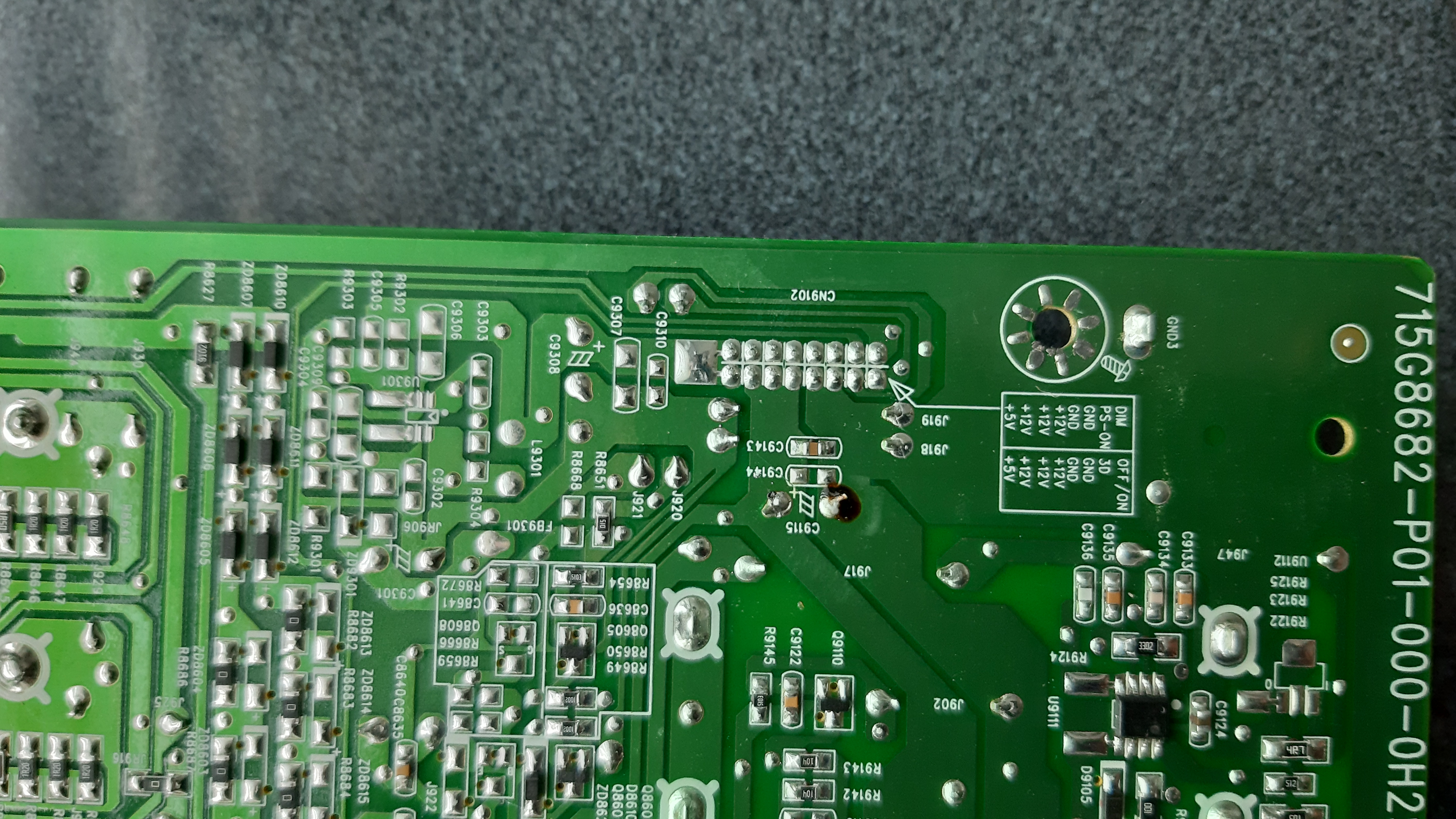 PHILIPS 55PUS7181/12 FZ2A - Usterka 715G7831-P01-000-002H NAPRAWIONY