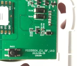 Interior of Meross MSS550 switches, MRE3S module, Mediatek ARM MT7682, catalogue note