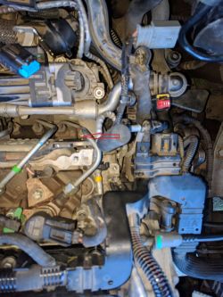 Peugeot 508 1.6 HDI 2011 - I need a fuel pressure sensor replacement scheme