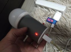 Mała lampka nocna z czujnikiem mikrofalowym RCWL-0516 Mała lampka nocna z czujnikiem mikrofalowym RCWL-0516