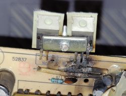 12/230 1000/2000W - Przetwornica samochodowa 12V->230V wybuchły MOSFETy strony pierwotnej