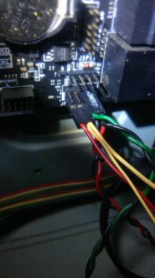 MSI Mortar B150M: Dioda HDD świeci na stałe zamiast pulsować