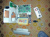 NES Portable - NIE! zrobiona z części od prawdziwego NES-a