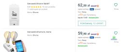 Elhome Controllers Offers on Website Screenshot of a webpage featuring Elhome controllers for sale.