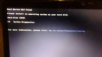 Hp Pavilion g6 2230sw - brak wykrywania dysku po usunięciu partycji