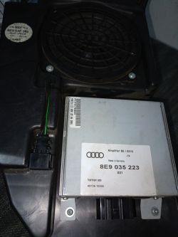 Ori subwoofer audi a3. Podłączenie subwoofera.