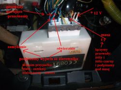 Podłaczenie pilota do centralnego zamka. Jakiego schematu uzyc ? HONDA HRV