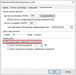 Brak dostępu do poczty poprzez Outlook 2007 - yahoo