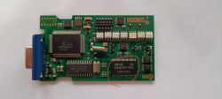 Image of a circuit board with electronic components, with a Samsung integrated circuit highlighted.