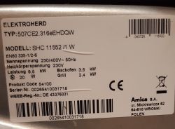 Amica SHC11552/1W Typ: 507CE2.316eEHDQW - przełącznik funkcji piekarnika 8071441