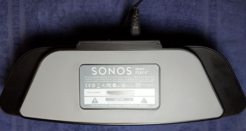 Sonos Play 5 gen1 zmarły po przedawkowaniu kleju, procedura resuscytacji.