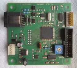 [Sprzedam] Atmega128 16AU Moduł uniwersalny RS232 485 LCD DS2401