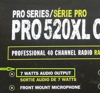 Uniden 520 pro XL - Brak odbioru, ciche szumy, nadawanie działa