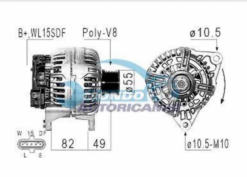 Jak podłączyć alternator 5-pin zamiast modelu 2-przewodowego?