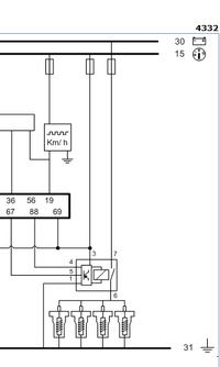 Citroen Berlingo 2.0 HDI - Brak zasilania modułu przekaźnika świec żarowych