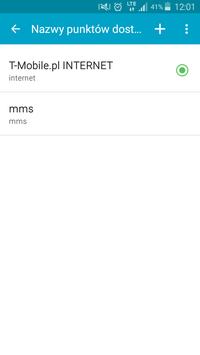 Samsung Galaxy Grand Prime T-Mobile - MMS tylko przy włączonej transmisji danych