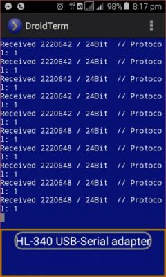 Prosty sniffer na pasmo 433 MHz
