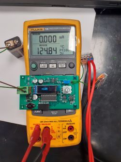 Symulator rezystancyjnego czujnika temperatury PT 100