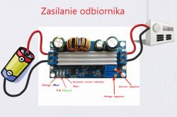 Podłączanie 2 ogniw 18650 szeregowo do radyjka - układ BMS 2S 8A jako ładowarka