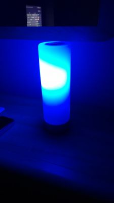Nocna lampka z efektami WS2812b hetm4n